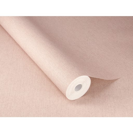 Természetes durva vászonhatású texturált egyszínű minta rozé/rózsaszín tónus tapéta