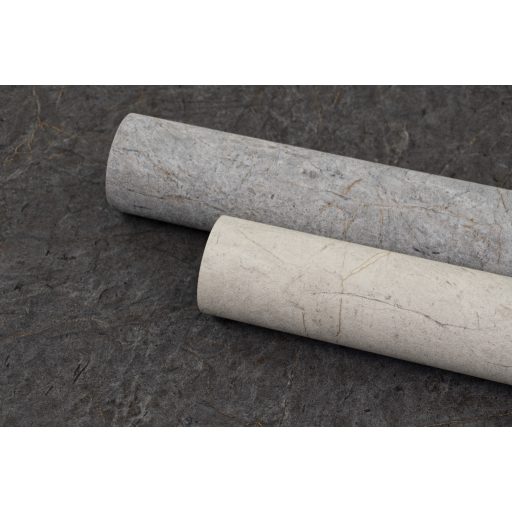 Sokoldalú tehetség! Autentikus és természetes szemcsés kő/márvány design világos homokszín szürke és fémes rézszín tónus tapéta