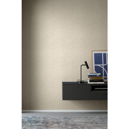 Sokoldalú tehetség! Autentikus és természetes szemcsés kő/márvány design világos homokszín szürke és fémes rézszín tónus tapéta