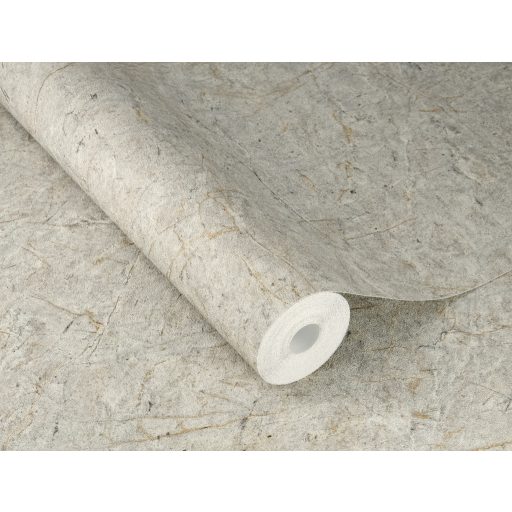 Sokoldalú tehetség! Autentikus és természetes szemcsés kő/márvány design meleg szürke sötétszürke és fémes rézszín tónus tapéta