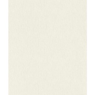   Kifinomult vonalmintázatú strukturált egyszínű minta krém/krémfehér tónus fémes hatás tapéta