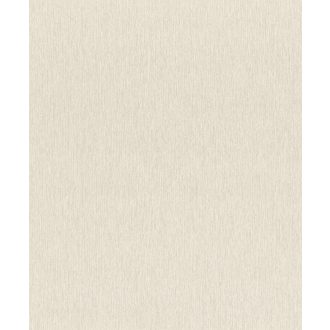   Kifinomult vonalmintázatú strukturált egyszínű minta bézs/világosbézs tónus fémes hatás tapéta