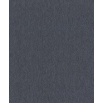   Kifinomult vonalmintázatú strukturált egyszínű minta sötétkék/éjkék tónus fémes hatás tapéta