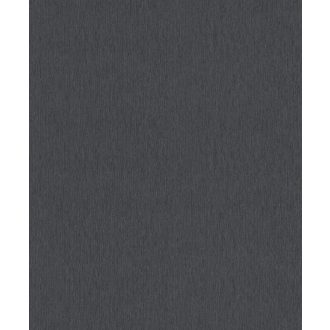   Kifinomult vonalmintázatú strukturált egyszínű minta antracit/sötét kékesszürke tónus fémes hatás tapéta