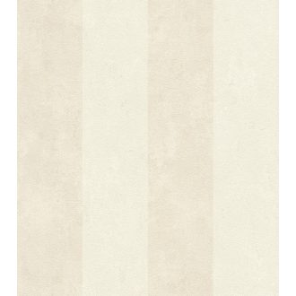   Vintage széles blokkcsíkos krém bézs helyenként finom csillogó ezüstfesték tapéta