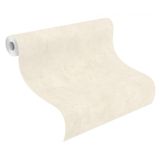 Vintage nyers vakolatminta meleg bézs finom ezüst akcentusok tapéta