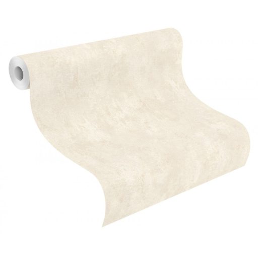 Vintage nyers vakolatminta szürkésbézs finom arany akcentusok tapéta