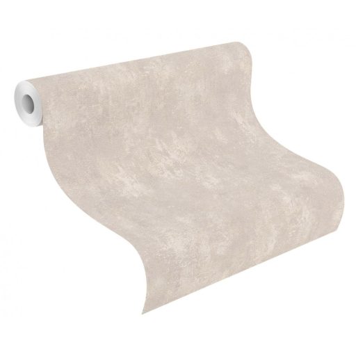 Vintage nyers vakolatminta hűvös kavicsszürke finom ezüst akcentusok tapéta