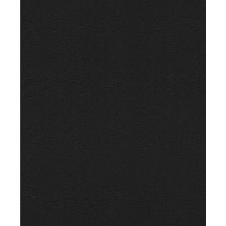 Finoman strukturált egyszínű mély fekete tapéta