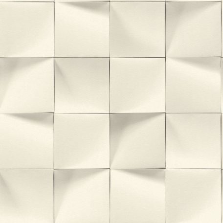 Rasch Modern Art/Make a Change 611359 grafikus 3D minta négyzetek krém szürke tapéta