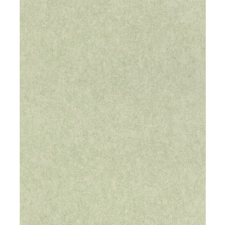 Rasch Linares 617368 Natur Durva vakolatminta egyszínű meleg halványzöld tapéta