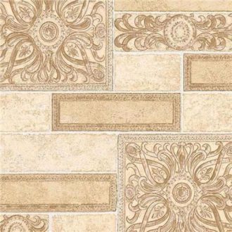   Erismann Arcano 6310-02 Vintage díszes csempeminta krém bézs barna tapéta