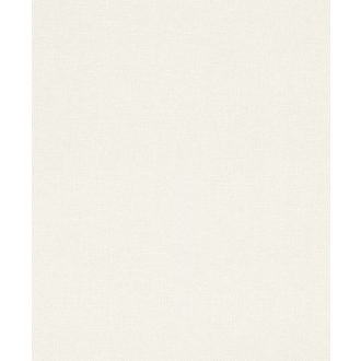   Rasch #tapetenwechsel 633368 strukturált textil egyszínű törtfehér tapéta