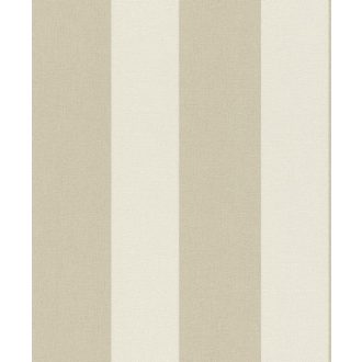   Rasch #tapetenwechsel 633450 csíkos strukturált textil törtfehér szürkésbézs tapéta