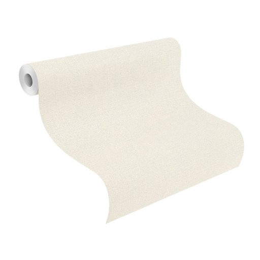 Rasch Andy Wand 639636 Natur Egyszínű textilstruktúra törtfehér finom gyöngyház akcentusok tapéta