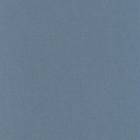 Caselio Only Blue 68526460 Strukturált egyszínű szövetminta kék/sötétkék tapéta
