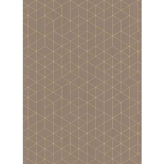   Erismann Scandinja 6466-11 grafikus design barna bronzsárga tapéta
