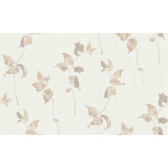   Erismann Prime Time 2, 6489-02 Natur Romantikus levélminta krém bézs barna tapéta