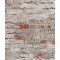 Rasch Andy Wand 649437 Natur kultikus Loft téglafal betonszürke vörösesbarna tapéta