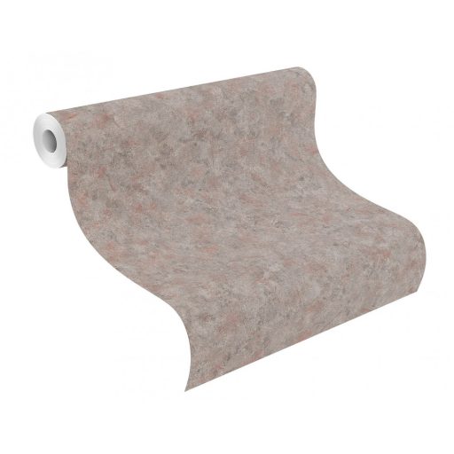 Rasch Andy Wand 649727 Natur/Ipari design játékos könnyedséggel texturált minta szürke ezüst téglavörös fémes hatás tapéta