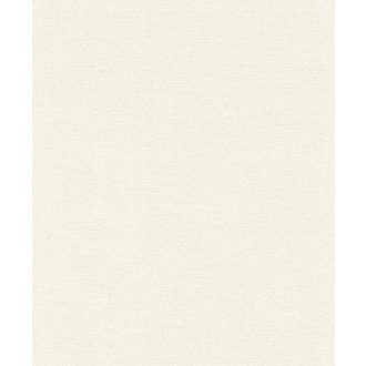   Rasch Andy Wand 650501 Egyszínú strukturált fehér ezüst akcentusok tapéta