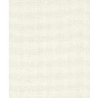   Meleg krém tónusú textilminta fémes ezüst kiemelés tapéta