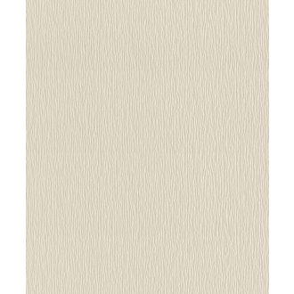   Vonalmintázatú strukturált egyszínű szürkésbézs fényes kiemelés tapéta