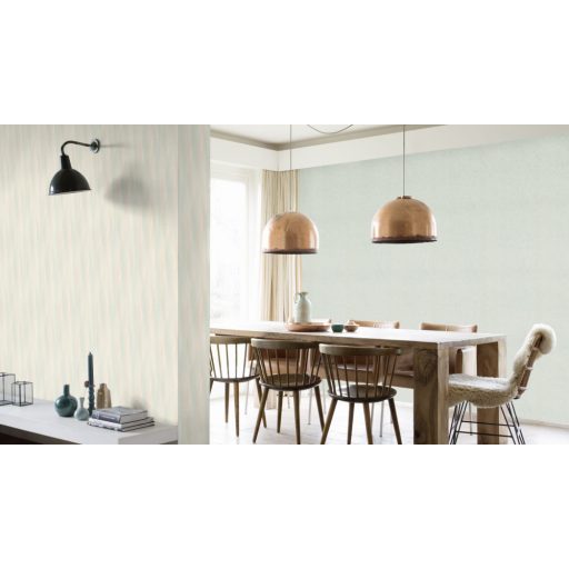 Gyengéd grafikus hullámok szép dinamika harmonikus megjelenés rózsaszín pasztell kék és zöld tapéta