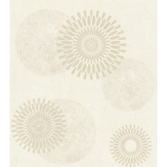   Egyedi művészi körmotívum beton háttéren krémfehér bézs szürkésbézs fémes bézsarany tapéta