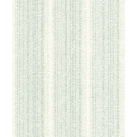 Texturált váltakozó csíkozású minta krémfehér világoszöld tónusok tapéta