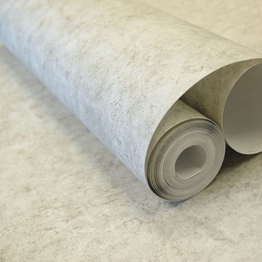 Apró üveggyöngyökkel díszített természetes márványhatású minta homokszín szürkésbézs és szürkésbarna tónus tapéta