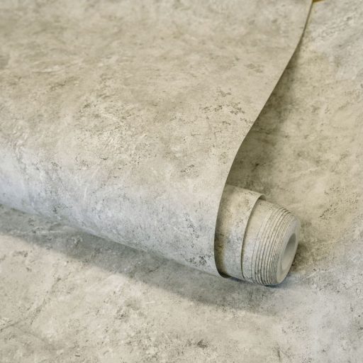 Apró üveggyöngyökkel díszített természetes márványhatású minta szürke barna és szürkésbarna tónus tapéta