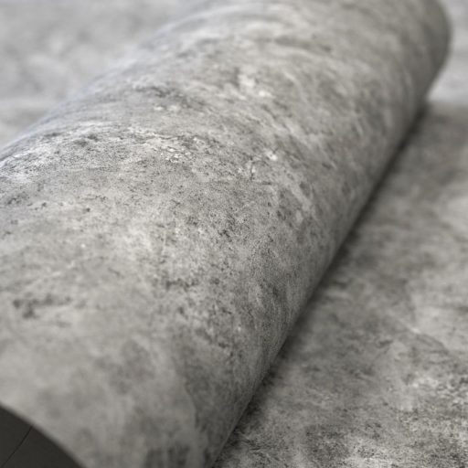 Apró üveggyöngyökkel díszített természetes márványhatású minta szürke sötétszürke éa antracit tónus tapéta