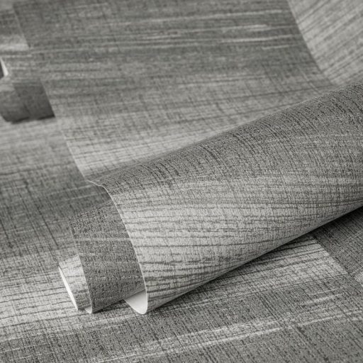 Halszálkába rendezett elegáns és természetes fa textúra mintázat szürke és ezüstszürke tónus finom fémes hatás tapéta