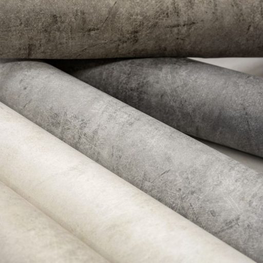 Karcolt beton/valokat hatású texturált minta krém és elefántcsont tónus enyhe arany csillogás tapéta