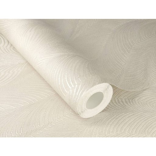 Finoman hullámzó texturált minta a homokdűnék eleganciájával vajszín szürkésbézs és bézses-zöld tónus finom mintafény tapéta