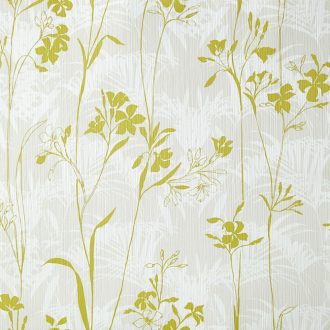   Caselio Amazonia 66457050 HERBIER Natur növénygyűjtemény tapétán megjelenítve fehér bézs szürkésbézs sárgászöld/zöld tapéta