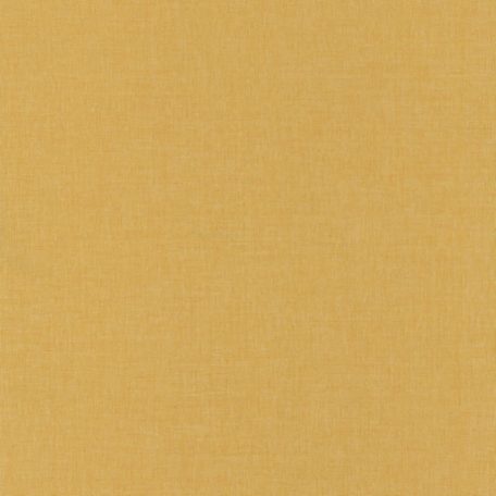 Caselio Sunny Day 68522120 egyszínú strukturált vászonhatás meleg sárga tapéta