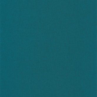   Caselio Only Blue 68526163 Strukturált egyszínű szövetminta pávakék tapéta