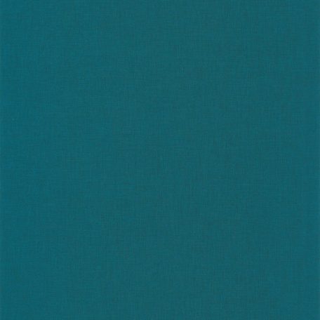 Caselio Only Blue 68526163 Strukturált egyszínű szövetminta pávakék tapéta