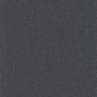   Caselio Sunny Day 68529560  egyszínű texturált vászonhatás faszén fekete tapéta