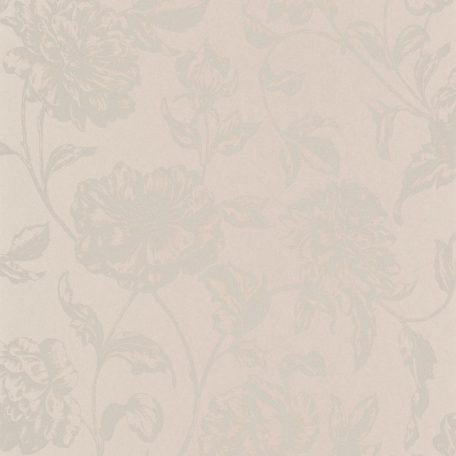 Caselio Shine 68631006  Fleur Gravure virágos díszítóminta  bézs  ezüstszürke  tapéta