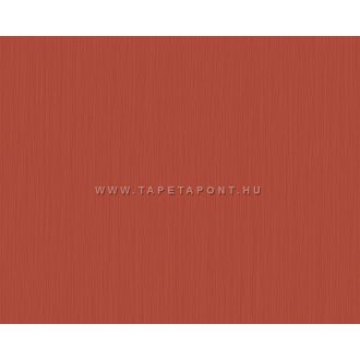 Egyszínű vékony vonalazású minta piros tónus tapéta