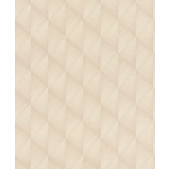   Rasch Tropical House 687927 Geometrikus bambusz struktúrájú grafikus 3D minta puderszín fényes mintarészletek tapéta