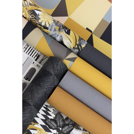 Rasch Tropical House/Maya/Rhapsody/Selection 688054 Natur Egyszínű finom struktúra karamellbarna tapéta