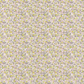   Caselio Pretty Lili 69294070  virágtenger krémfehér szürke lime rózsaszín antracit  dekoranyag