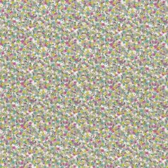  Caselio Pretty Lili 69295076  virágtenger krémfehér pink lime menta szürke dekoranyag