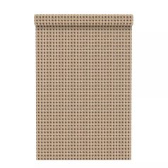   A rettenthetetlen rattan! Művészi bécsi rattanfonat minta fekete és világosbarna tónus tapéta