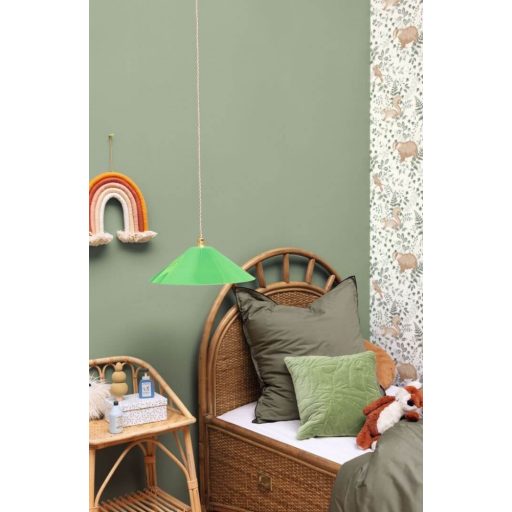 Caselio Autour du Monde 69867200 UNI zöld/szürkészöld tapéta