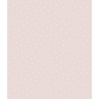   ICH Noa 7007-3 MOTAS PINK Gyerekszobai pöttyös minta rózsaszín fehér tapéta